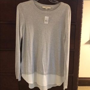 LOFT crew neck sweater